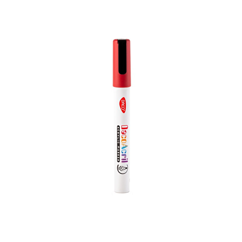 Marker acrilic, bordo, DACO